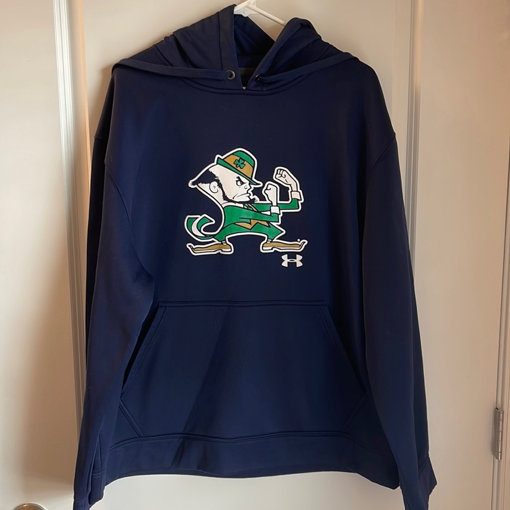 Under Armour Notre Dame Hoodie, Men’s XL